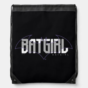 Batgirl Hi-Tech Name Graphic Drawstring Bag