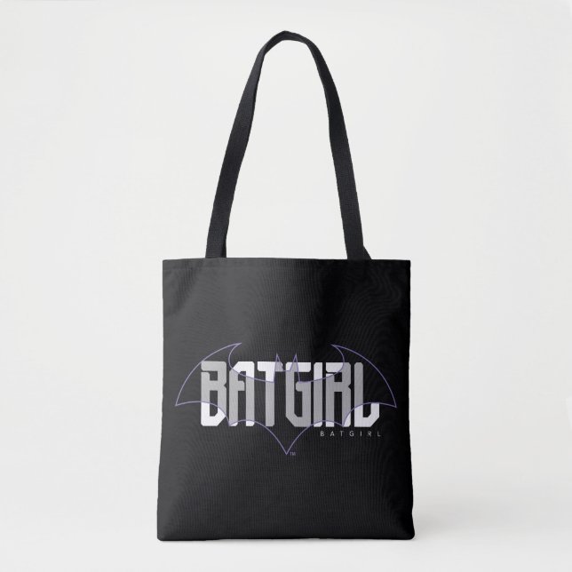 Batgirl Hi-Tech Name Graphic Tote Bag (Front)