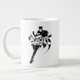 Batgirl Ink Brush Name Giant Coffee Mug