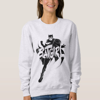 Batgirl Ink Brush Name Sweatshirt
