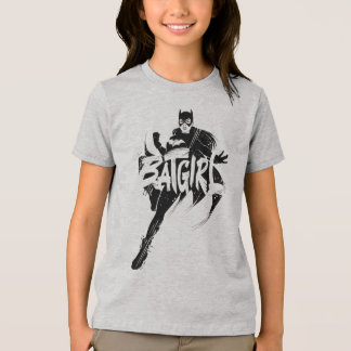 Batgirl Ink Brush Name Tri-Blend Shirt