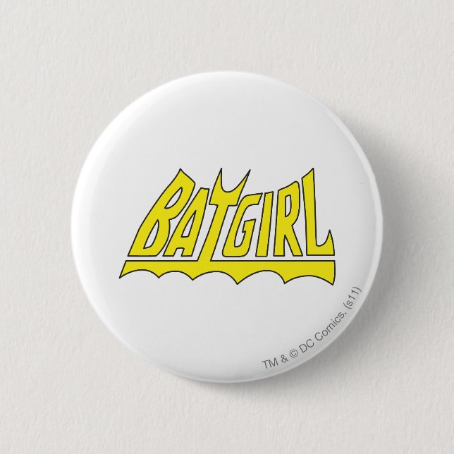 Batgirl Logo Button (Front)