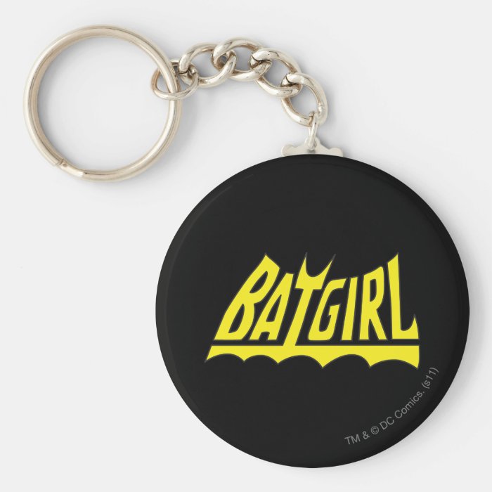 Batgirl Logo Keychains