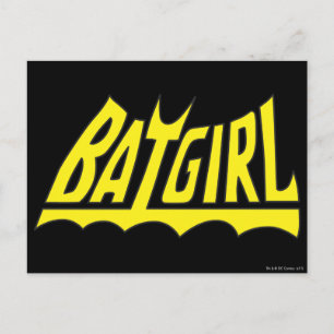 Batgirl Logo Postcard