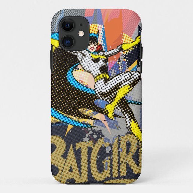 Batgirl Mid-Air Case-Mate iPhone Case (Back)