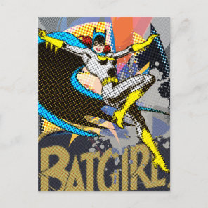Batgirl Mid-Air Postcard