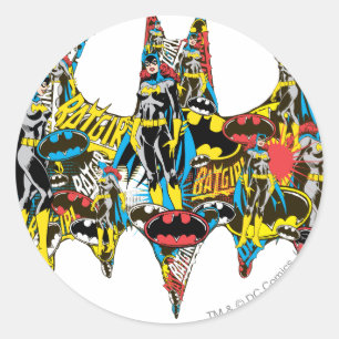 Batgirl - Murderous Classic Round Sticker