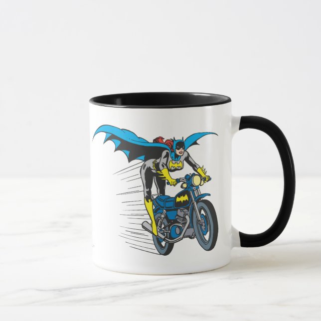 Batgirl on Batcycle Mug (Right)