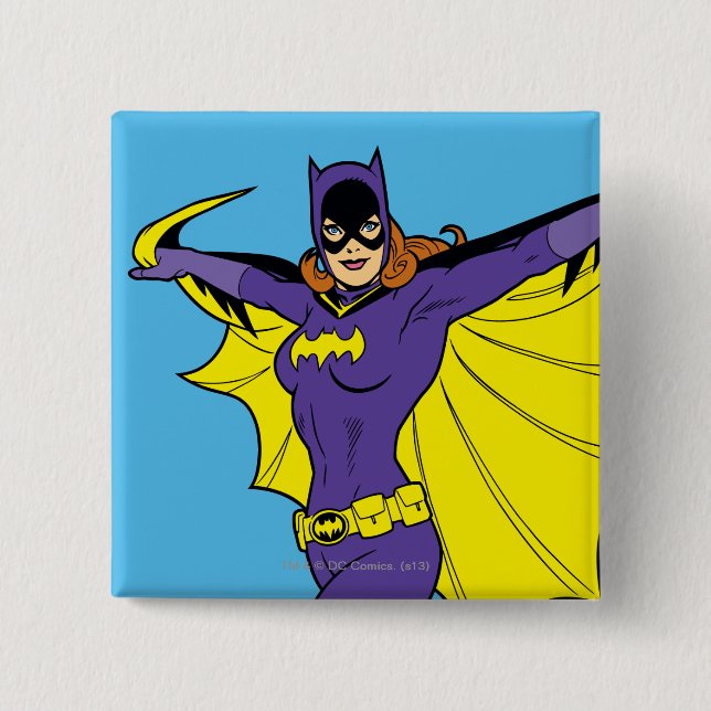 Batgirl Pinback Button (Front)
