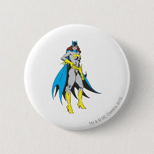 Batgirl Poses Button