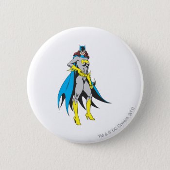 Batgirl Poses Button by batman at Zazzle