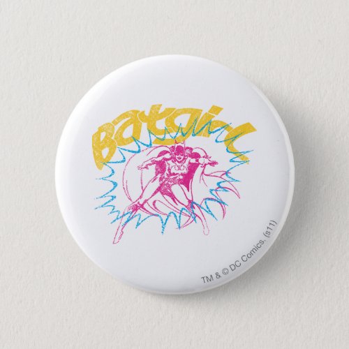 Batgirl Power Pinback Button