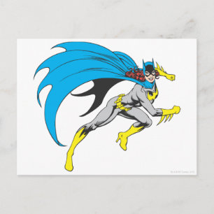 Batgirl Runs Postcard