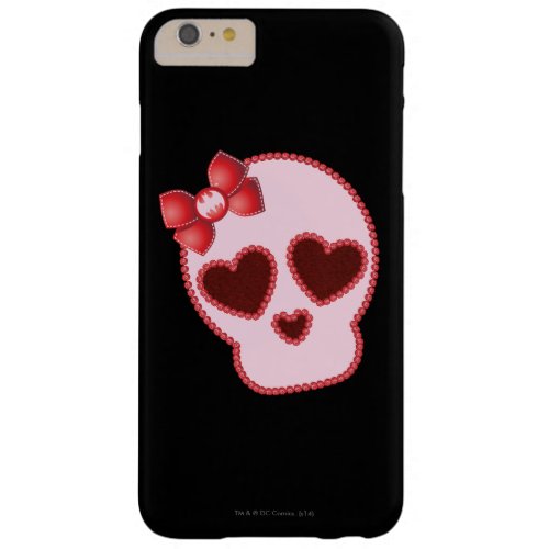 Batgirl Skull With Bow Barely There iPhone 6 Plus Case