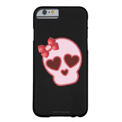 Batgirl Skull With Bow Barely There iPhone 6 Case