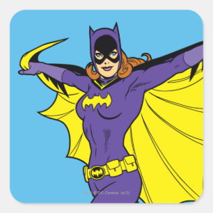Batgirl Square Sticker