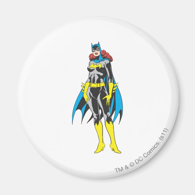 Batgirl Stands Magnet (Front)