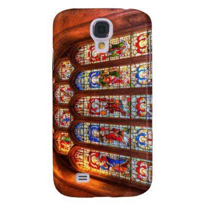 Bath Abbey Stained Glass Window Samsung Galaxy S4 Cover