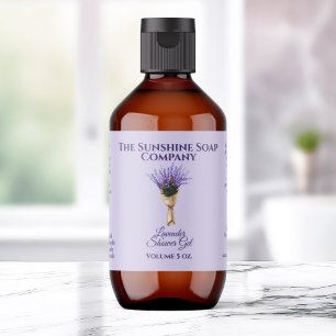 Bath and Body Product Label - lavender