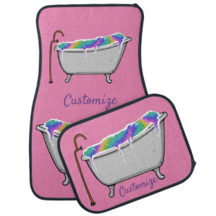 Bath Bomb Babe Thunder_Cove Car Floor Mat