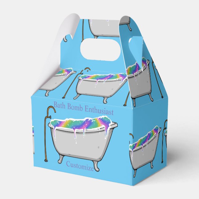 Bath Bomb Babe Thunder_Cove Favor Boxes (Front Side)
