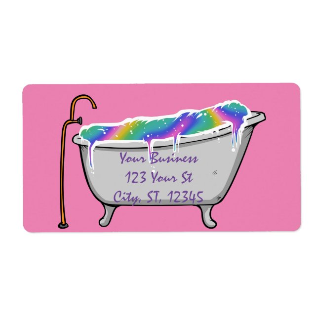 Bath Bomb Babe Thunder_Cove  Label (Front)