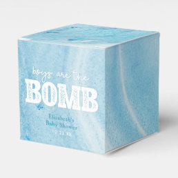 Bath Bomb Baby Shower Favor Boxes