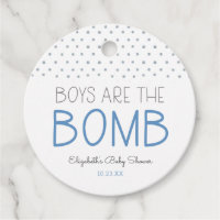 Bath Bomb Baby Shower Favor tag