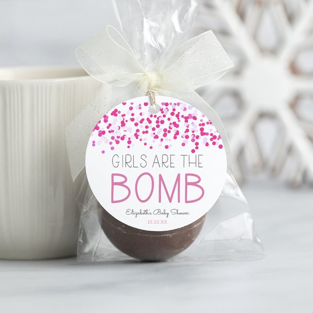 Bath Bomb Baby Shower Favor tag (Creator Uploaded)