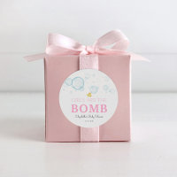 Bath Bomb Girl Baby Shower Rubber Duck