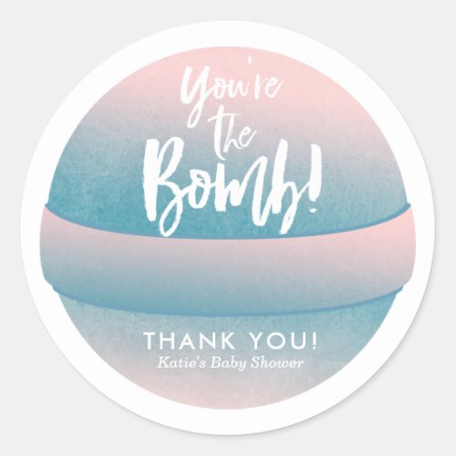 Bath Bomb Stickers Shower Favor Stickers