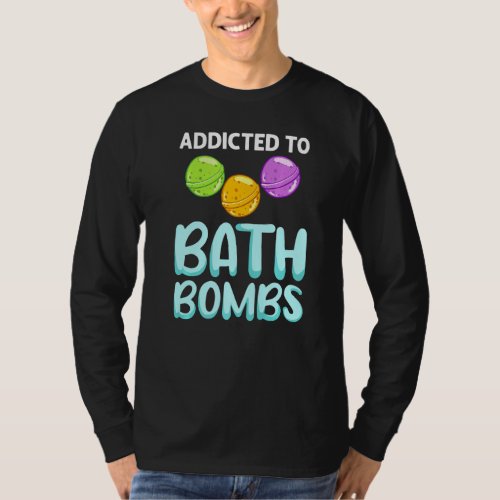Bath Bombs Making Bathing Bomb Bubble Lavender Pre T_Shirt