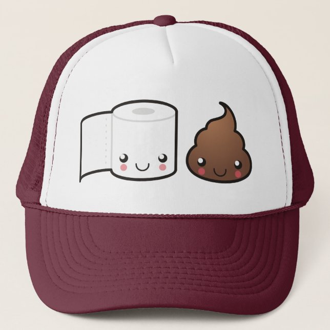 Bath Couple Trucker Hat (Front)