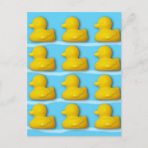 Bath Ducks Postcard