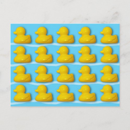 Bath Ducks Postcard
