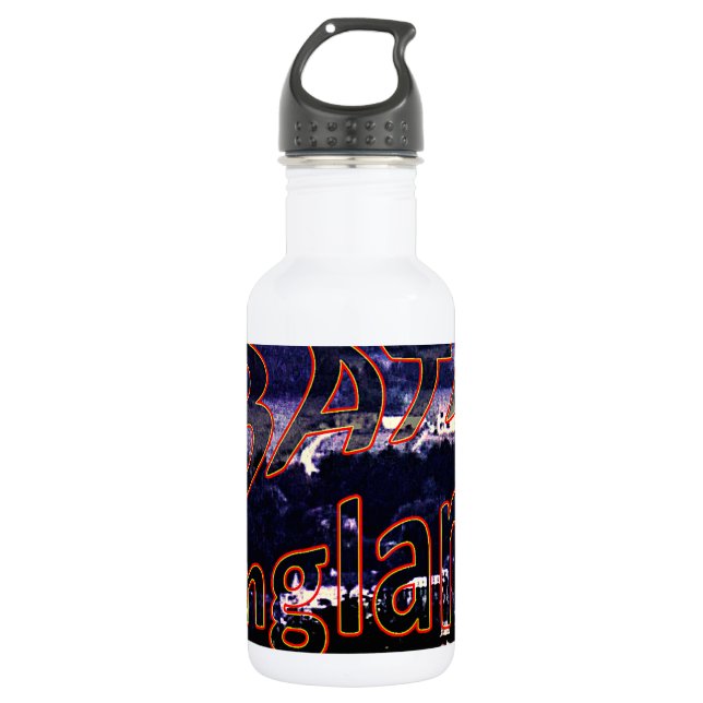 Bath England 1986 0001a1 jGibney The MUSEUM Stainless Steel Water Bottle (Front)