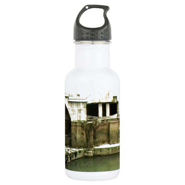 Bath England 1986 Roman Bath1b snap-14067 jGibney Water Bottle (Front)