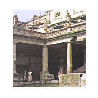 Bath England 1986 Roman Bath1c snap-17814b jGibney Notepad