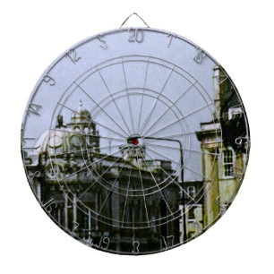 Bath England 1986 snap-0719a1 jGibney The MUSEUM Z Dartboard With Darts