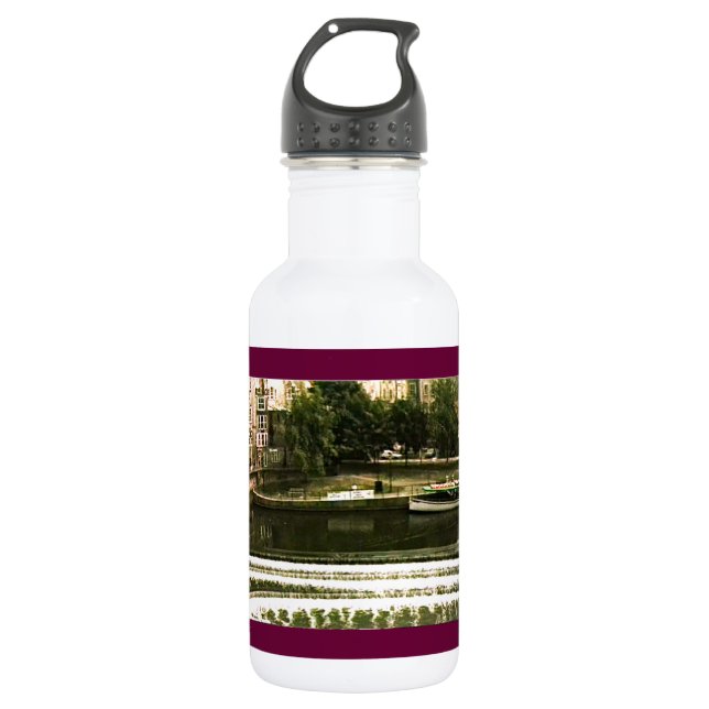 Bath England 1986 snap-11510a jGibney The MUSEUM Z Stainless Steel Water Bottle (Front)