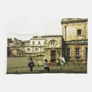 Bath England 1986 snap-12152 jGibney The MUSEUM Za Kitchen Towel
