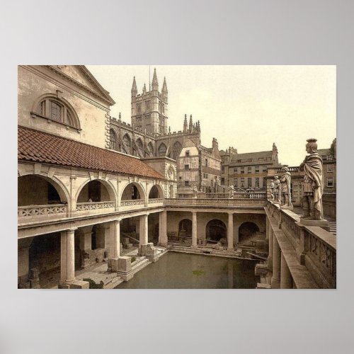 Bath England Poster