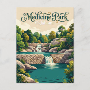 Bath Lake USA Postcard