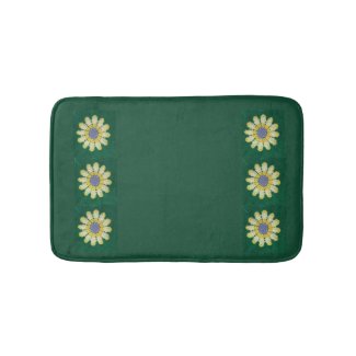 Bath Mat - Afghan Daisy