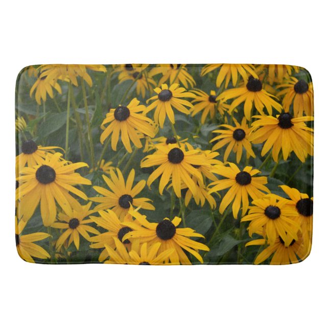 Bath Mat/Blackeyed Susans Bathroom Mat (Front)