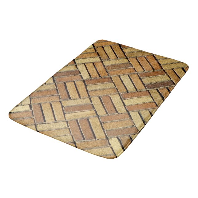 Bath Mat - Brick Pattern (Angled)