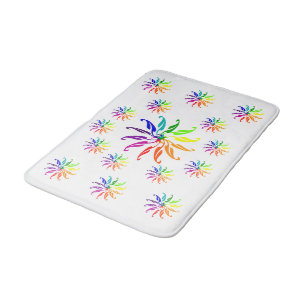 Bath Mat - Color Wheels