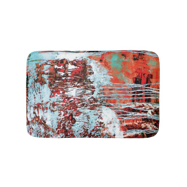 Bath Mat – Corrosion Pulse (Front)