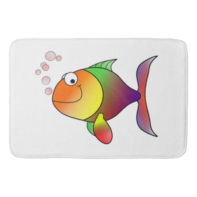 Bath Mat/Fish Bathroom Mat (Front)