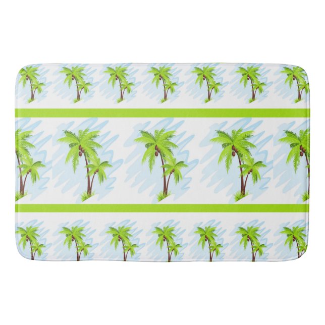 Bath Mat/Palm Trees Bathroom Mat (Front)